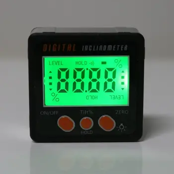 Skaitmeninis Inclinometer Elektroninių Matlankis Aliuminio Lydinio Korpuso Kampine Lauke Kampo Matuoklis Matuoklio Matavimo įrankis