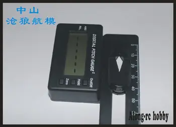Skaitmeninis Žingsnio Matuoklis RC Logger Sraigtus, Testeris Su LCD Ekranu, skirtas Pagrindinis Peilis Suderinti RC Sraigtasparnių Modelių įrankis, Be Akumuliatoriaus