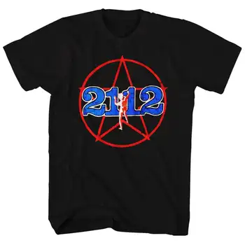 Skubėti 2112 T Shirt Mens Licenciją Rock N Roll Muzikos Classic Tee Koncertas Nauja Juoda