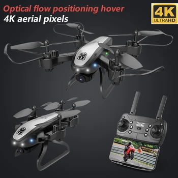 Smart 4K Drone Kamera Quadrocopter Tranai Su Kamera HD Quadcopters WIFI FPV RC Sraigtasparnis, Nuotolinio Valdymo Žaislai