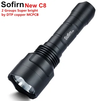 Sofirn C8A C8T C8F Taktinis High Power LED Žibintuvėlis 18650 Cree XPL2 XPL HI Galinga lempa Nešiojamas Žibintuvėlis šviesos Medžioklė, Dviračių stovykla