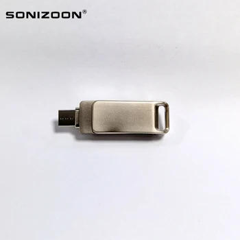 SONIZOON TPYE C-USB3.1 OTG USB Flash Drive, Modelis C Pen Drive 8GB 16GB 32GB 8GB 16GB USB 3.0 Pendrive Tipo C Prietaisas