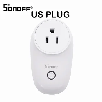 Sonoff S26 Pagrindinio WiFi Smart Lizdas Wireless Plug Smart Home Jungiklis, kištukiniai Lizdai Dirbti su Alexa 