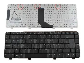 SP/ispanų Klaviatūra HP DV2000 V3000 JUODA Naujas Nešiojamas Klaviatūras Su