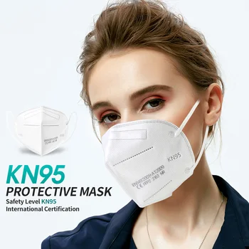 Spalvinga FFP2 KN95 kaukė, Apsauginės, Skirtos Nagų 5 sluoksnių apsauga nuo dulkių filtras maske sveikatos priežiūros Reuseable Masque sandėlyje