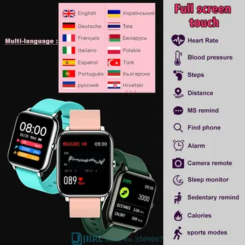 Sporto Smart Watch Vyrai Moterys Smartwatch 