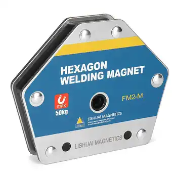 Stiprus Šešiakampis Suvirinimo Magnetas Multi-kampas magneto Suvirinimo Turėtojas Fiksažų Locator FM2 S M