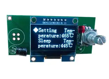 STM32 OLED V1.5 OLED T12 Litavimo Stotis Temperatūros Kontrolės Valdyba 1.3 Ekrano Dydis OLED Elektros Geležies Kontrolės su 4 Kalbomis