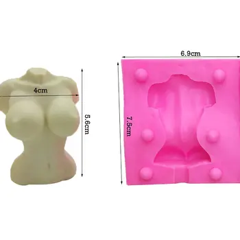 Sveikos moters krūtinės Formą 3D minkštas pyragas silikono formos yra maisto klasės, mastika pyragai, bandelės, saldainiai Molio padaryti para muilo įrankiai F1107