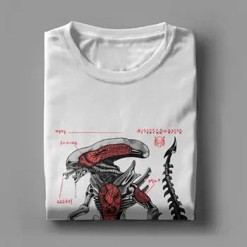 Svetimų Pakto Marškinėliai vyriški 100 Premium Medvilnė Juokinga T-Shirt Harajuku Alien vs Predator Filmą Tees trumpomis Rankovėmis Viršūnes