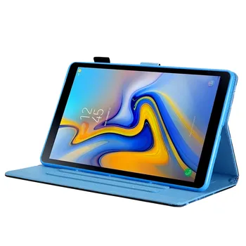 Tablet Case For Samsung Galaxy Tab 10 1 2019 Mados Rožių Gėlių Dažytos Padengti coque Samsung Tab 10.1 T515 T510 SM-T515