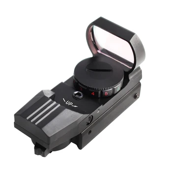 Taktinis 20 mm Rail Mount Riflescope Medžioklės Optika Holografinis Red Dot Akyse Reflex 4 Tinklelis Taktinių Ginklų Aksesuarai