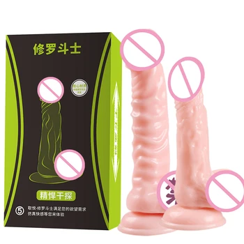 Tikroviškas Dildo Erotiniai 6 rūšių dydžio sekso žaislai moters, Didelis Dildo Dirbtinės Makšties G spot Skatinti Vibratoriai Lankstus Varpos