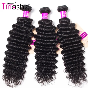 Tinashe Plaukų Brazilijos Plaukų Pynimas Ryšulių 10-28 Colių Remy Human Hair Ryšulių Parduoti Natūralių Spalvų Giliai Banga Ryšuliai