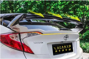 Toyota CHR Spoileris 2018-2019 Toyota C-HR STOGO Aptakas FD2 ABS Medžiagos, Automobilių Galinis Sparnas Gruntas Spalvos Galinis Spoileris