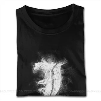 Trumpomis Rankovėmis Apvalios Apykaklės Medvilnės Death Note Tee Marškinėliai Kokybės Paauglių S T-Shirt