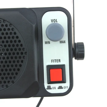 TS-650 Garsiakalbis 3,5 mm Lizdas Sunkiųjų Išorinis Garsiakalbis Yaesu Kenwood Icom CB Radijo VHF Radijo
