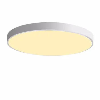 Ultraslim led apvalios lempos, lubų šviestuvas lubų lempa kambarį šiuolaikinės šaltai balta šiltai balta šviesos srautą galima reguliuoti su nuotolinio valdymo 18W 24W 36W 48W