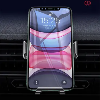 USAMS 15W Belaidis Automobilinis Įkroviklis iPhone 11 Greitą Automobilį 