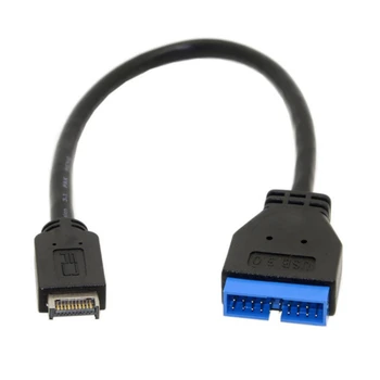 USB 3.1 ilgiklis Priekinis Skydelis Antraštės Tipas-C, Mini 20 Pin USB 3.0 Standartas 19/20Pin Antraštė 30cm, Skirtų Asus Motininę Naujas