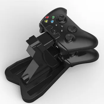 USB Dual Žaidimų Valdiklis Įkroviklis Doko Stotis Xbox Vienas Žaidimų Dokas Galia Stovas Laikiklis