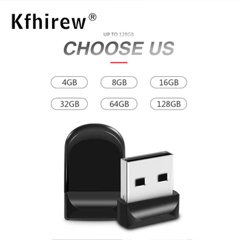 USB Flash Diskas 32 GB, 128 GB 8 GB Pendrive 64GB Pen Drive 16GB Vandeniui Metalo U Disko 2.0, USB 