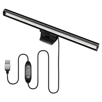 USB LED Šviesos Stalo Lempos, šviesos srautą galima reguliuoti Monitoriaus, Nešiojamojo kompiuterio Ekrano Šviesos Juosta LED Stalinis Stalo Lempa Akių Apsauga Lempa