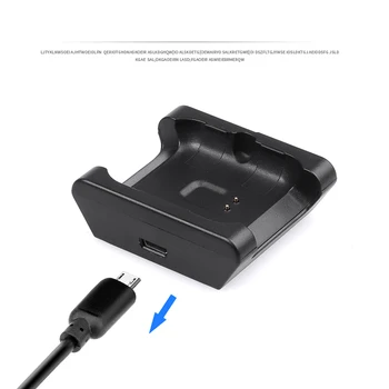 USB Įkrovimo Kabelis Duomenų Sinchronizavimo Laidas Doko, Įkroviklis Adapteris Stovėti Xiaomi Huami Amazfit PVP BITŲ TEMPAS Lite Jaunimo Smart Žiūrėti A1608
