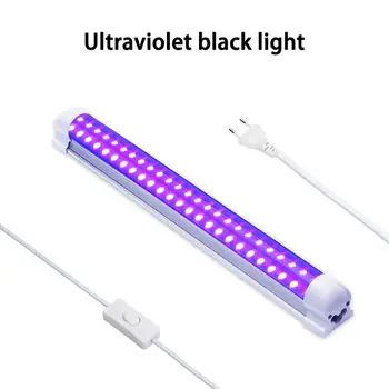 UV LED Juodos šviesos juosta 40 Integruotas LED Lemputė Juodos Šviesos Nešiojamų 32cm Black UV Šviesos Juosta LED Juostelės Žibintai, Šalies Klubo DJ