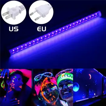 UV LED Juodos šviesos juosta 40 Integruotas LED Lemputė Juodos Šviesos Nešiojamų 32cm Black UV Šviesos Juosta LED Juostelės Žibintai, Šalies Klubo DJ
