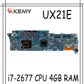 UX21E Scheda Madre Con i7-2677CPU 4GB di RAM UX21E Mainboard Per ASUS UX21E Scheda Madre Del Kompiuterio Portatile Provato