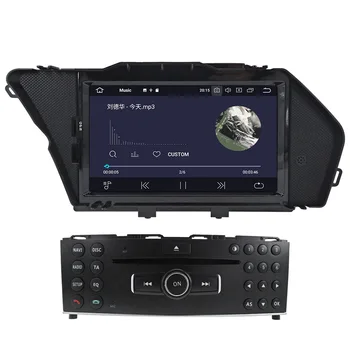Už BENZ GLK X204 GLK300 GLK3 MERCEDES50 Android10.0 nemokama automobilių DVD grotuvas GPS multimedijos Auto navigatorius stereo imtuvas Galvos vienetas