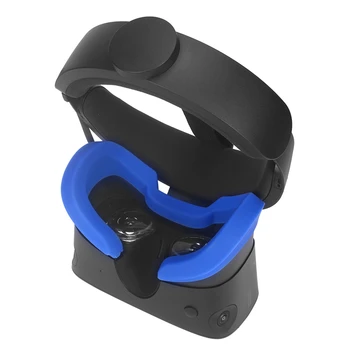Už Oculus Rift S Minkšto Silikono Akių Kaukė Padengti Trinkelėmis VR Ausines Kvėpuojantis Šviesos Blokavimas Akių Padengti Trinkelėmis Atsarginės Dalys