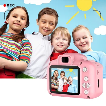 Vaikai Skaitmeninis HD 1080P Vaizdo Kamera, Žaislai, 2.0 Colių Spalvotas Ekranas Vaikams Gimtadienio Dovana Žaislus Vaikams, Lauko Fotografijos vaikai