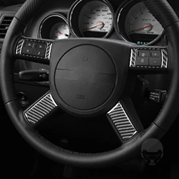 Vairas Mygtuką Dekoratyviniai Lipdukai Dodge Challenger 08-10 Priedai Lipdukas Padengti Trim Automobilių Optikos Reikmenys