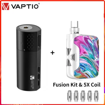 Vaptio VEX 100 Langelį Mod su Fusion Rinkinį 2ML Bakas Garų Mod Vex100 Elektroninių Cigarečių Vape 510 tinka 21700/20700/18650 Ląstelių Nr.
