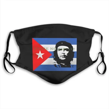 Veido Kaukė Puikiai Che Guevara Kuboje Vėliavos Derliaus Revoliucijos Kuba Pilietinių Karų Senas Herojus Vasarą Karšto Pardavimo Print 