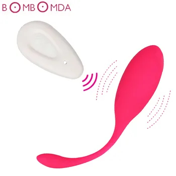 Vibracija Kulka Kiaušiniai Belaidžio Nuotolinio Valdymo Vibratorius, Sekso Žaislas, skirtas Moters USB Įkrovimo Klitorio Stimuliatorius Makšties Masažo Kamuolys