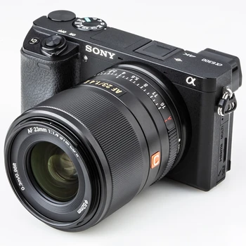 VILTROX 23 mm f1.4 Auto Fokusavimo objektyvas ir APS-C Kompaktiškas Didelės Diafragmos Objektyvas Sony E-mount Kamera A7S A6000 A6300 A6600 A7 A9 A7R