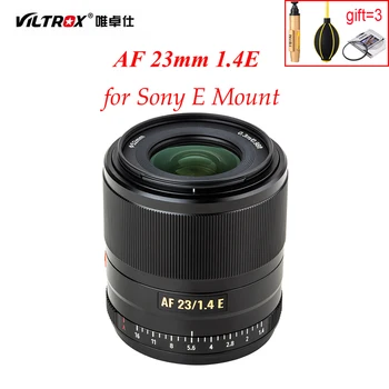 VILTROX 23 mm f1.4 Auto Fokusavimo objektyvas ir APS-C Kompaktiškas Didelės Diafragmos Objektyvas Sony E-mount Kamera A7S A6000 A6300 A6600 A7 A9 A7R