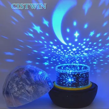 VIP Star projektorius naktį šviesos Pasukti Lempos miegamojo puošimas galaktika Visatoje constellatio Spalvinga usb led dangus Vaikai Kalėdų dovana