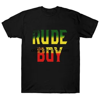 Vyrų Marškinėlius Trumpomis Rankovėmis Moterims Marškinėliai Rude Boy Rasta Reggae Šaknų, Dovanos, Drabužiai, Marškinėliai Jamaica Cool