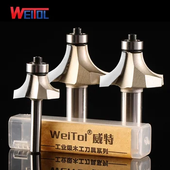 Weitol 1 vnt 12,7 mm Turas Per Tiek su guolių CNC router tiek 1/2 colių medienos apdirbimo tiek