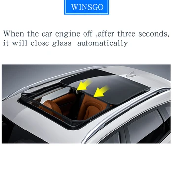 WINSGO Automobilį Auto Power Stoglangis Arčiau, Suzuki S-corss-2020 m./Vitara 2016-2020 stoglangis stiklo uždarytas automatiškai