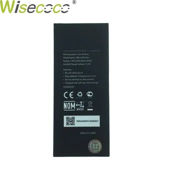 WISECOCO Sandėlyje Aukštos Kokybės Naujas 2200mAh NBL-42A2200 Baterija Neffos C5 TP701A B C E Mobilųjį Telefoną Su Sekimo Numerį