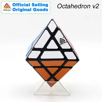 WitEden Octahedron Mixup Magic Cube v2 Piramidės Cubo Magico Profesinės Neo Greitis Kubo Galvosūkį Antistress Žaislai Vaikams