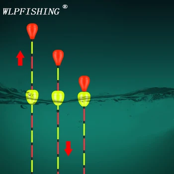 WLPFISHING Žvejybos Plūdės Plaukiojantieji Kamuolys Slidding Floater Composite Nano Bobber ypatinga Trumparegis Žvejybos Mėgėjams Spręsti