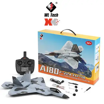 Wltoys Xk A180 F22 Tris Kanalo Kamera, 3d / 6g Giroskopas Fiksuoto Sparno Sklandytuvas Modelis Žaislas RC Drone