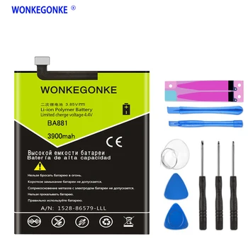 WONKEGONKE BA881 Baterija Meizu 15 M881M/M881Q Baterijas + Įrankiai