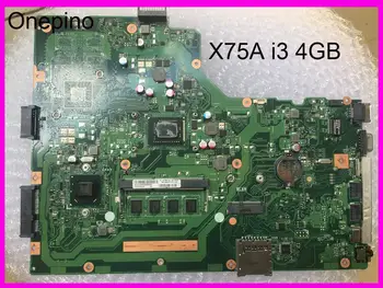 X75A Plokštė REV:3.1 i3 cpu ASUS X75V X75VC X75VB X75VD X75VD1 R704V Nešiojamas plokštė X75A Mainboard X75A Plokštė
